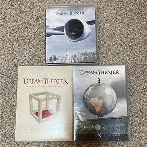 Dream Theater Live in Concert DVD Collection / x3 2-Disc Sets